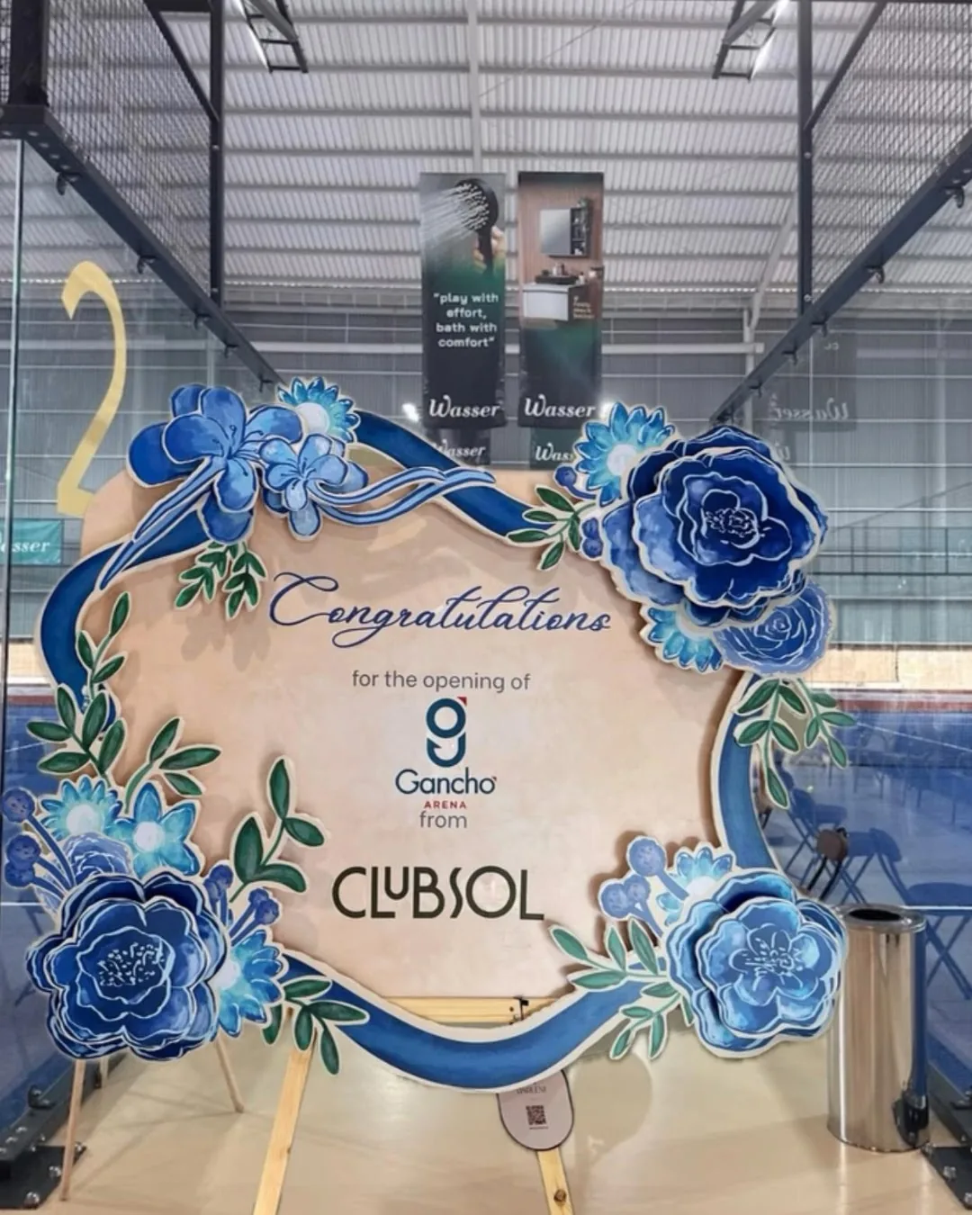Proses pembuatan papan bunga